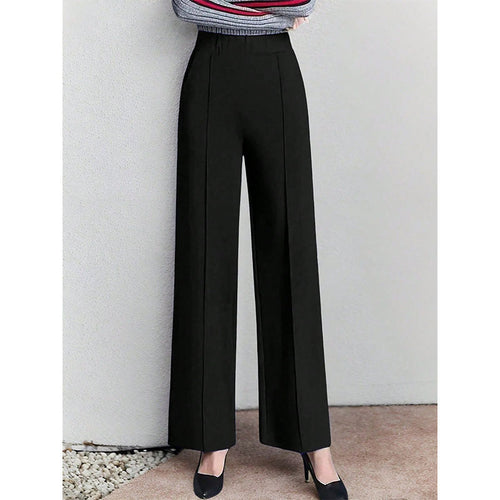 Elegant ladies' culotte with high waistband and side pockets Lune London