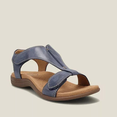 Leisure sandals for women with adjustable straps and an ergonomic foot cushion Lune London