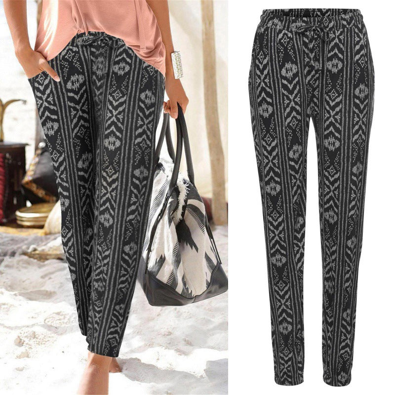 Lune London floral leisure pants for women