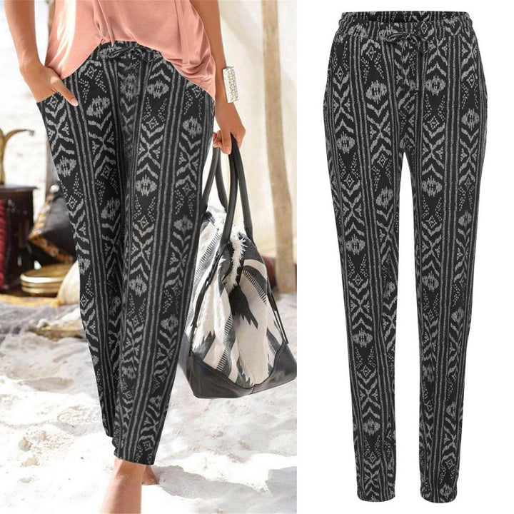 Lune London floral leisure pants for women
