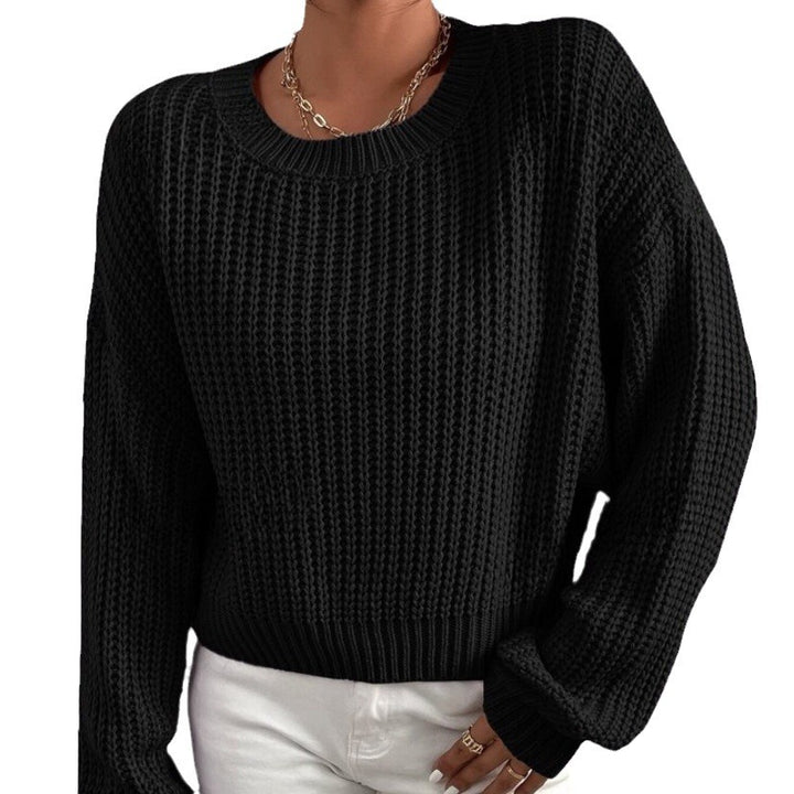 Chunky knit sweater for women with a relaxed fit and drop shoulders Lune London