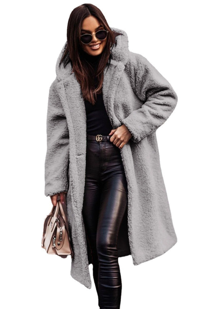 Ladies Oversized Soft Chic Coat