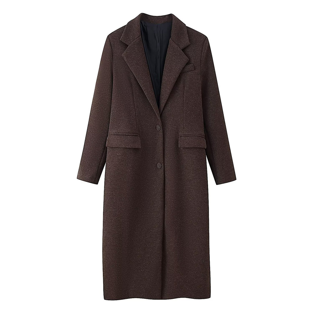 Manteau élégant pour femmes en tissu texturé Chic & Stil