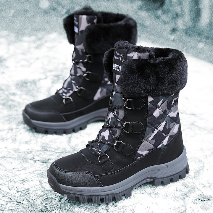 Insulated winter boots for women with non-slip profile and plush lining Lune London