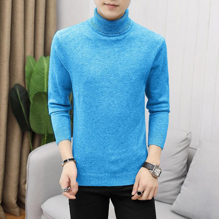 Men's Roll Neck Sweater Made Of Soft Merino Wool Lune London