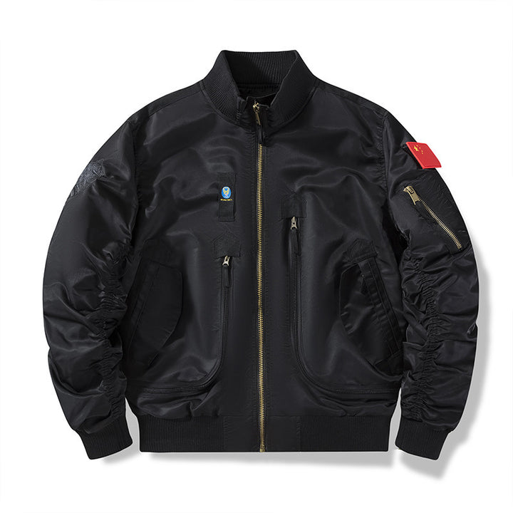 Lune London multifunctional technical bomber jacket for men