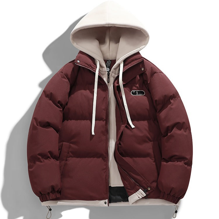 Urban jacket for men in down with removable inner lining Lune London