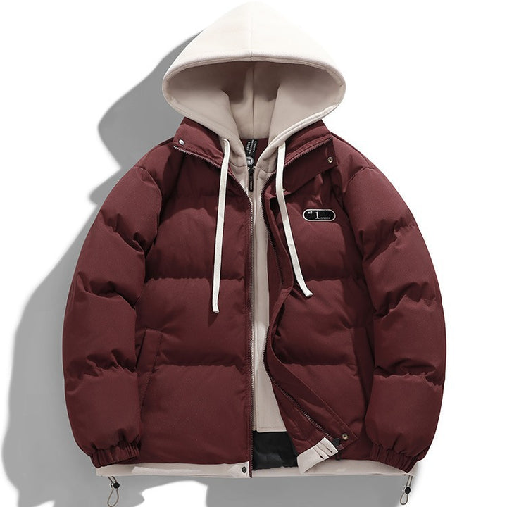 Urban jacket for men in down with removable inner lining Lune London