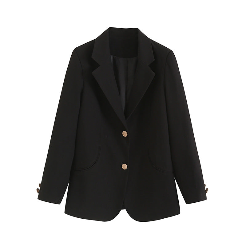 Elegant blazer jacket for women with structured cut and practical pockets Lune London