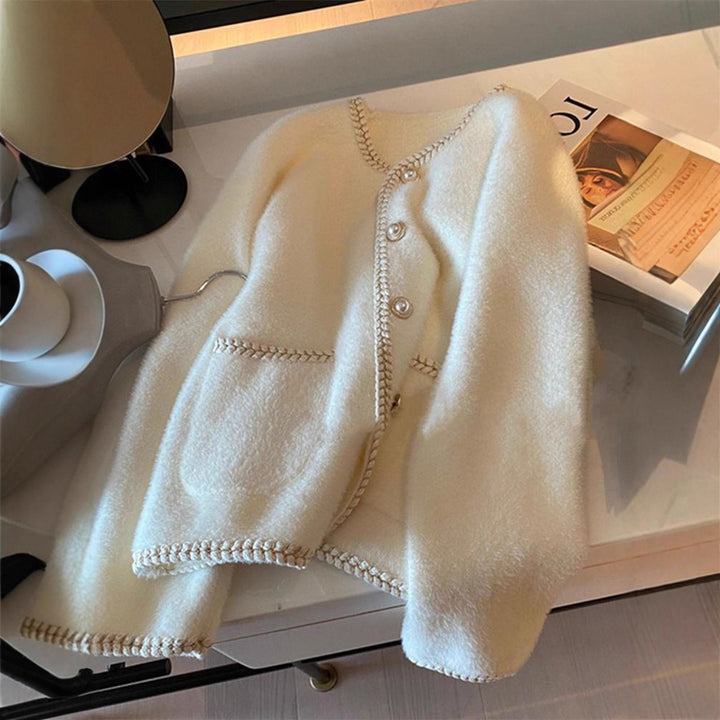 Cardigan Élégant pour Femmes avec Ornements en Perles Chic & Stil