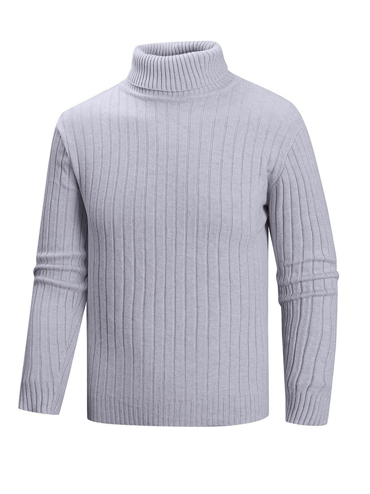 High-quality fine knit turtleneck sweater for men Lune London