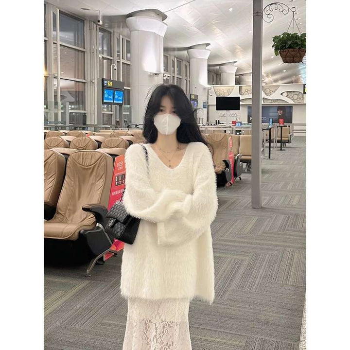 Cardigan Chic & Stil pour femmes en peluche et à la mode