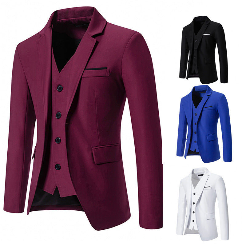 Elegant men's suit with modern cut and refined details Lune London