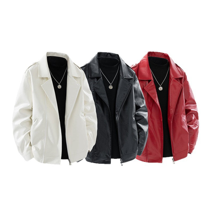 Trendy faux leather jacket for women Lune London