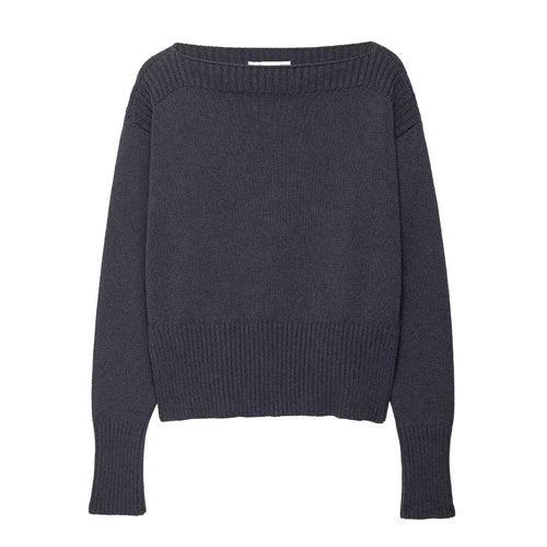Casual sweater for women with a wide and elegant collar Lune London