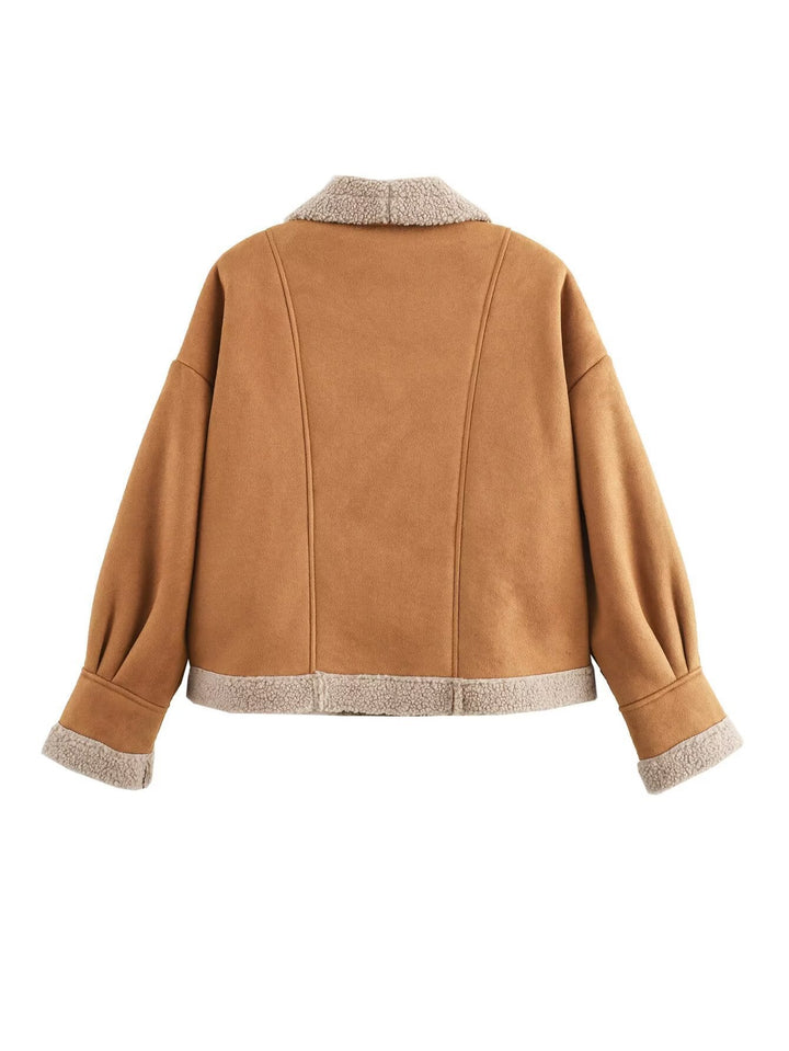 Quilted jacket for women with soft lining and practical pockets Lune London