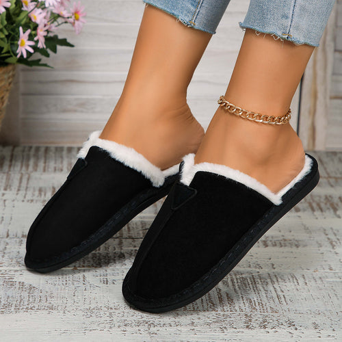 Slippers for ladies with cozy lining and non-slip sole Lune London