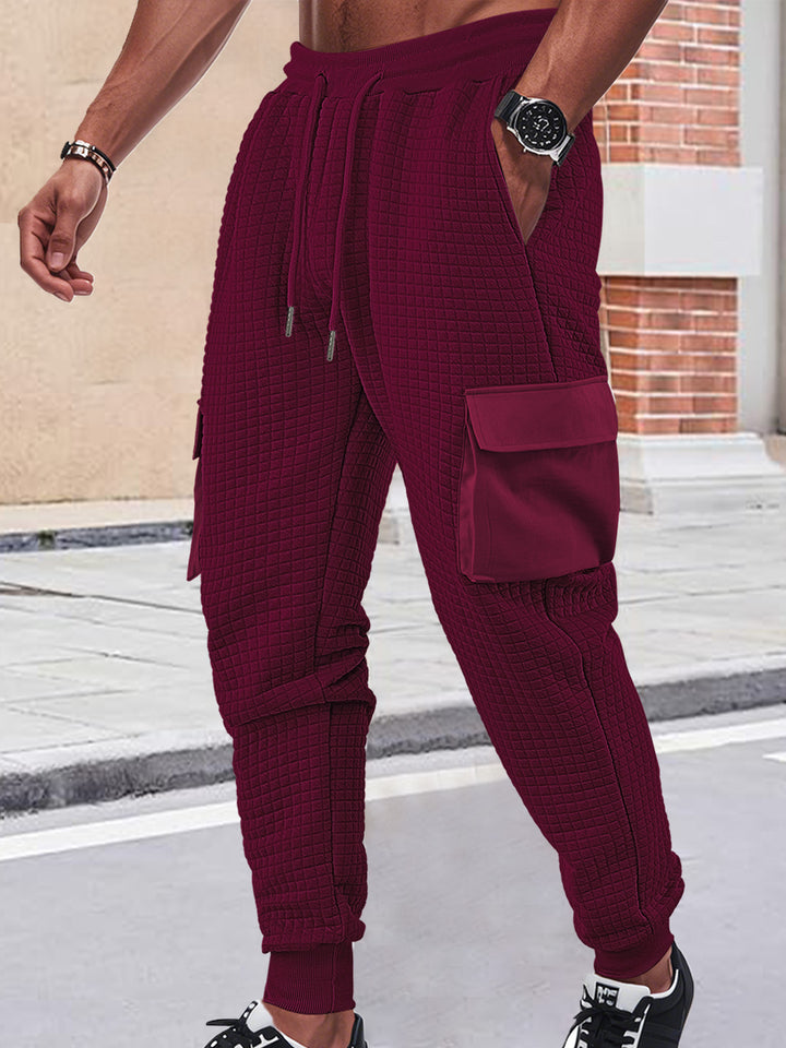 Trendy cargo joggers for men with breathable inserts Lune London