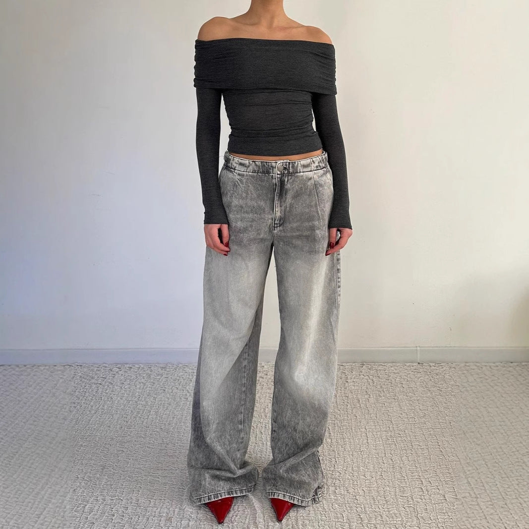 Women's Casual Jeans with Loose Fit Chic & Stil