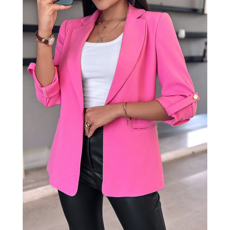 Elegant blazer jacket for women with chic and stylish cut
