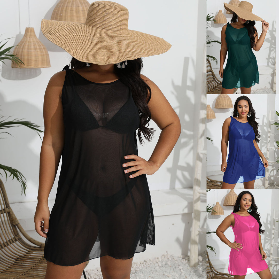 Lightweight and transparent swimsuit dress for women Lune London