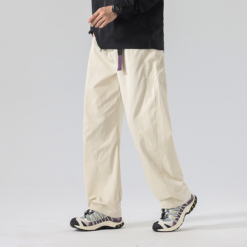 Pantalon de loisirs multifonctionnel pour hommes en tissu léger et respirant Lune London