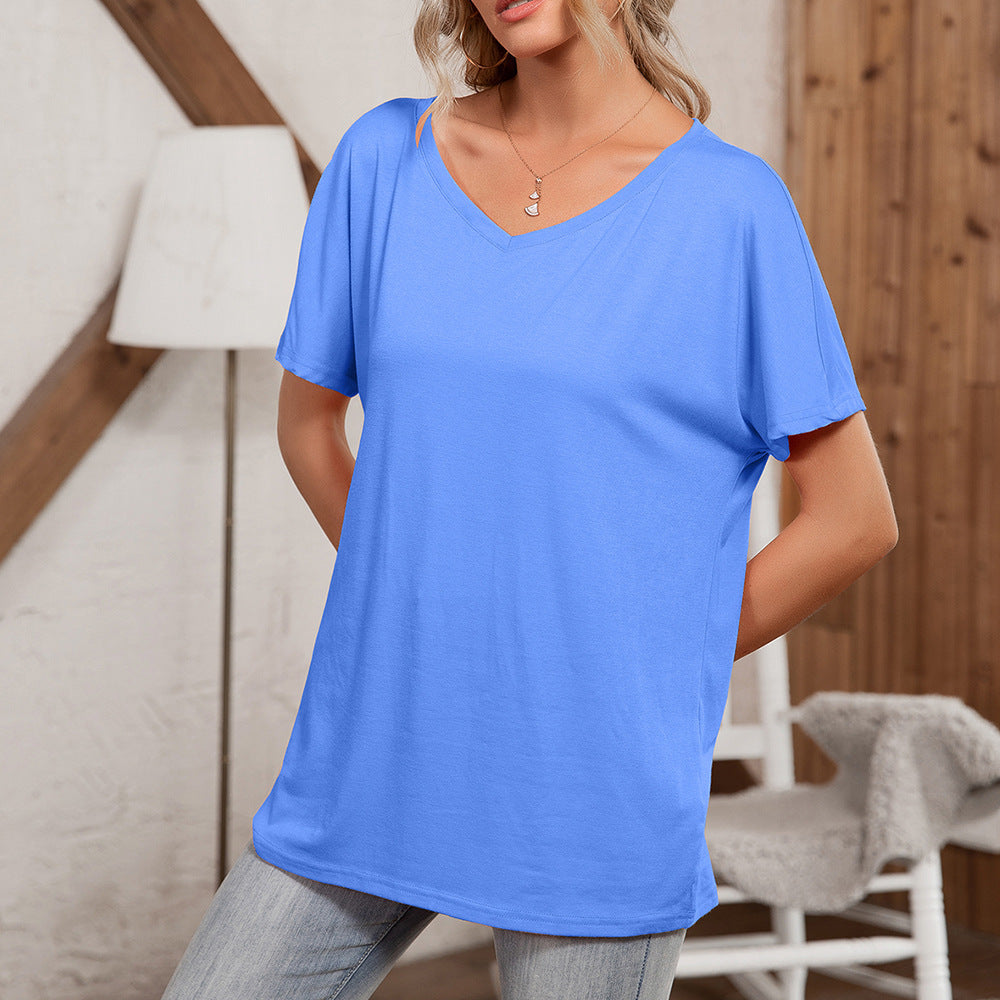 Asymmetrical oversized t-shirt for women with relaxed fit Lune London