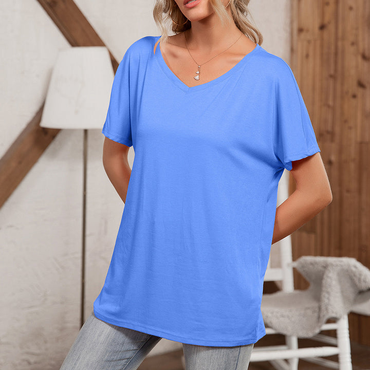 Asymmetrical oversized t-shirt for women with relaxed fit Lune London