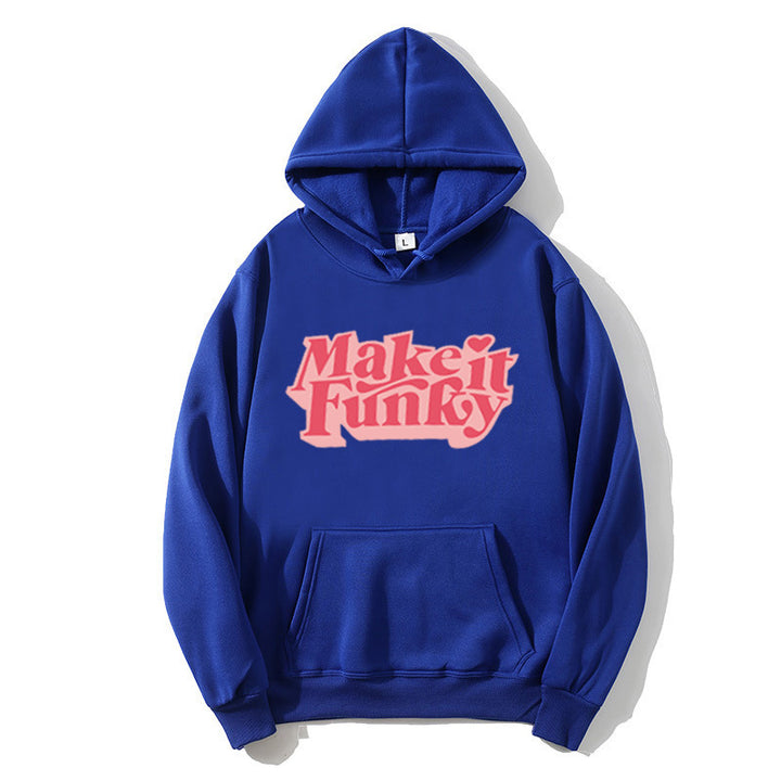 Women's hoodie with playful print Chic & Stil