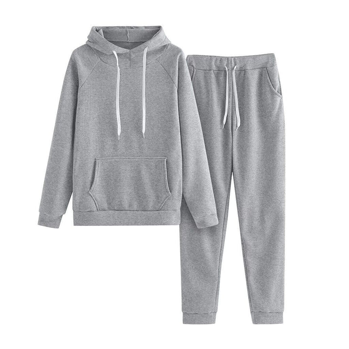 Women comfortable leisure set with hoodie and jogging pants Chic & Stil
