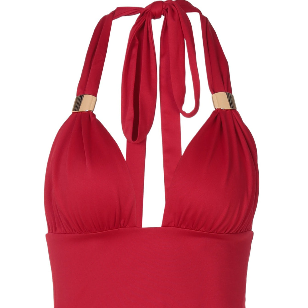 Ladies Halter Neck Crop Top Lune London