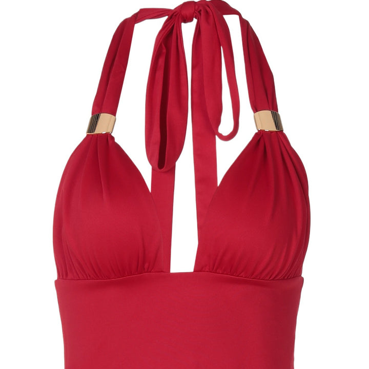 Ladies Halter Neck Crop Top Lune London