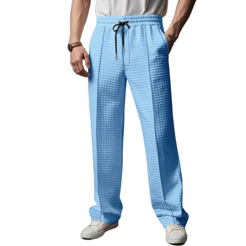 Casual sports pants for men with elastic waist and structured design Lune London
