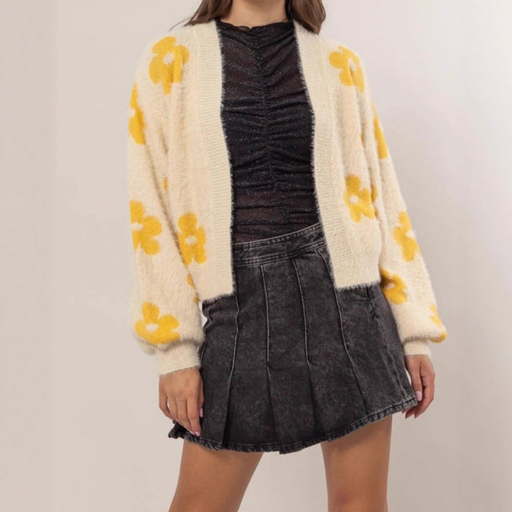 Ladies floral patterned vest Lune London