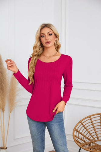 Elegant and comfortable women's blouse with ribbed structure Lune London