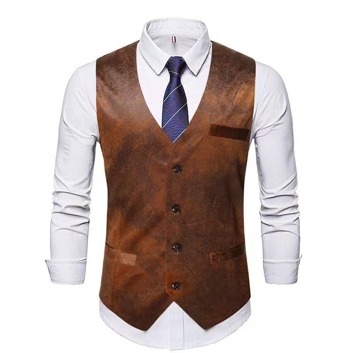 Stylish jacket for men with leather accents and practical pockets Lune London