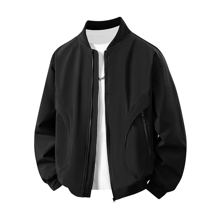 Trendy men's windbreaker with practical pockets Lune London