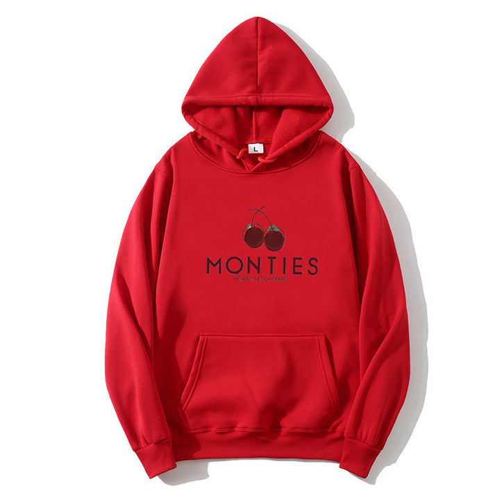 Women's hoodie with fruity logo print Chic & Stil