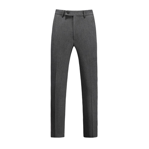 Elegant slim-fit suit pants for men with fine texture Lune London