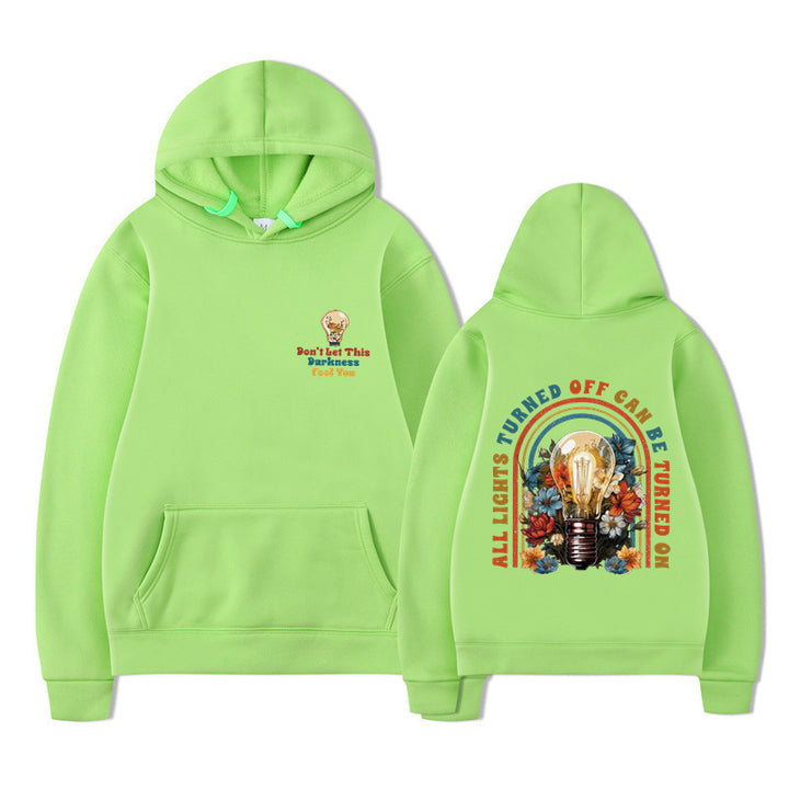 Women's hoodie with colorful design and relaxed fit Lune London