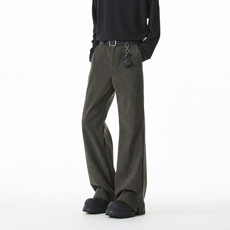 Lune London | Men's Wide-Cut Leisure Pants made of high-quality material with elastic waistband