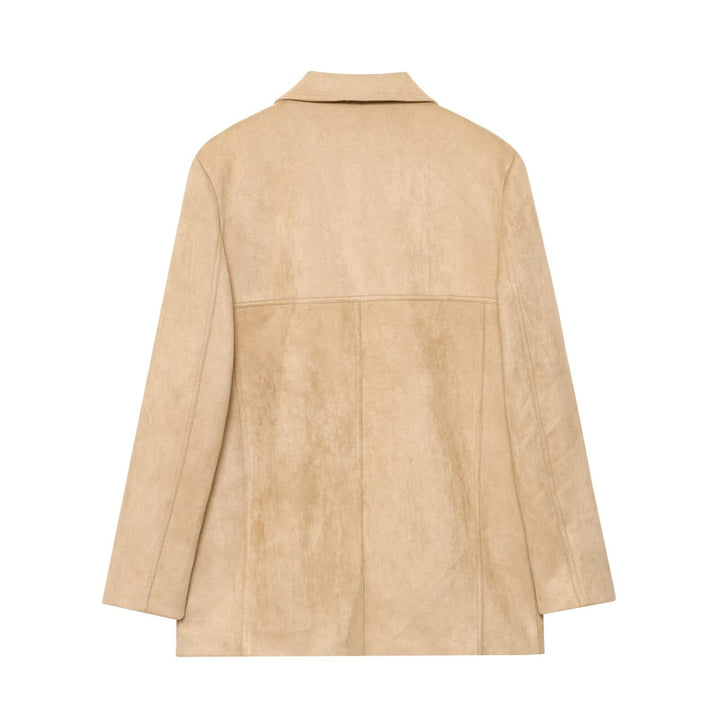 Ladies elegant faux leather jacket Lune London