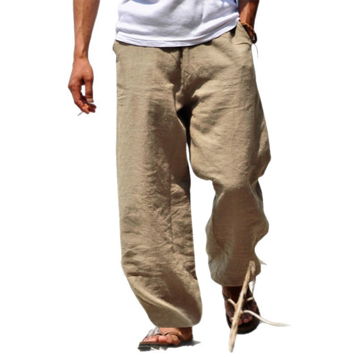 Light linen trousers for men Lune London
