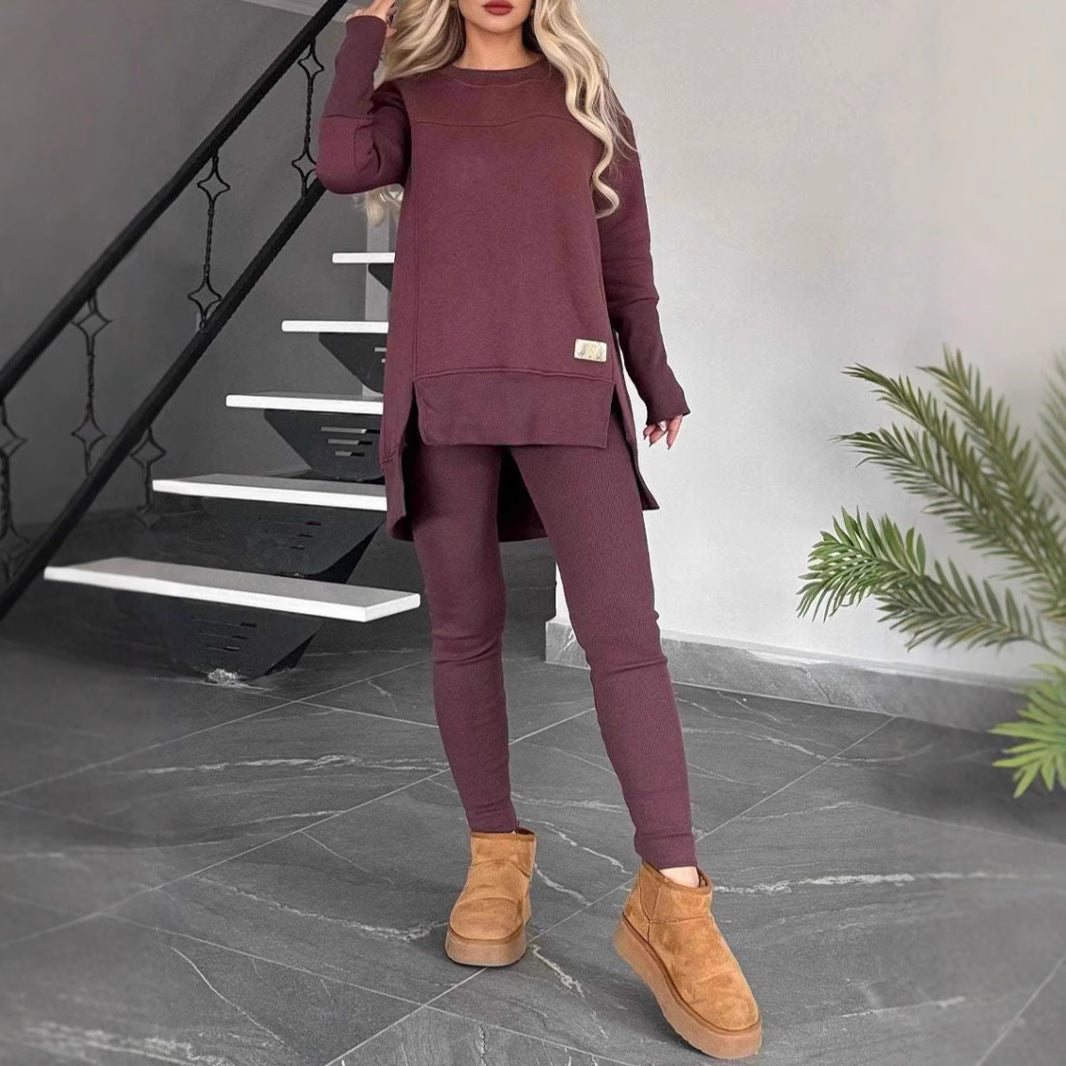 Ladies Comfortable Relaxation Set with Modern Oversized Cut Lune London