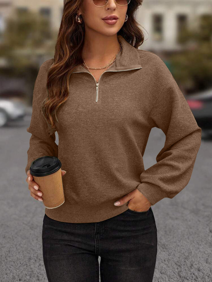 Lune London Women's Sporty Zip Sweater