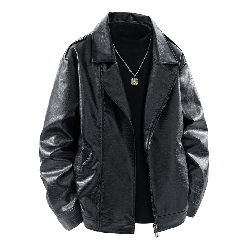 Trendy faux leather jacket for women Lune London