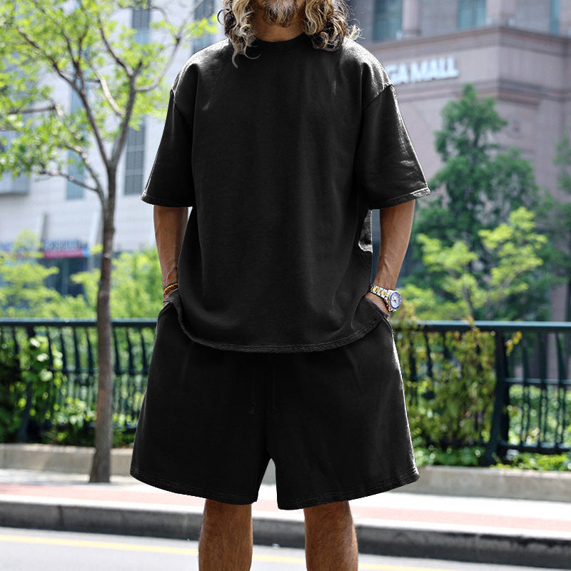 Casual set for men in breathable cotton Lune London