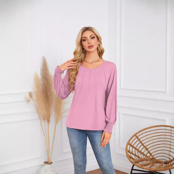 Ladies Elegant and Casual Long Sleeve T-shirt Lune London