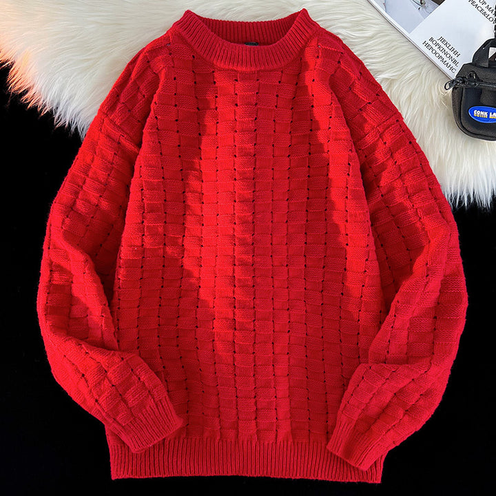 Thick knitted sweater for women with a modern design Lune London