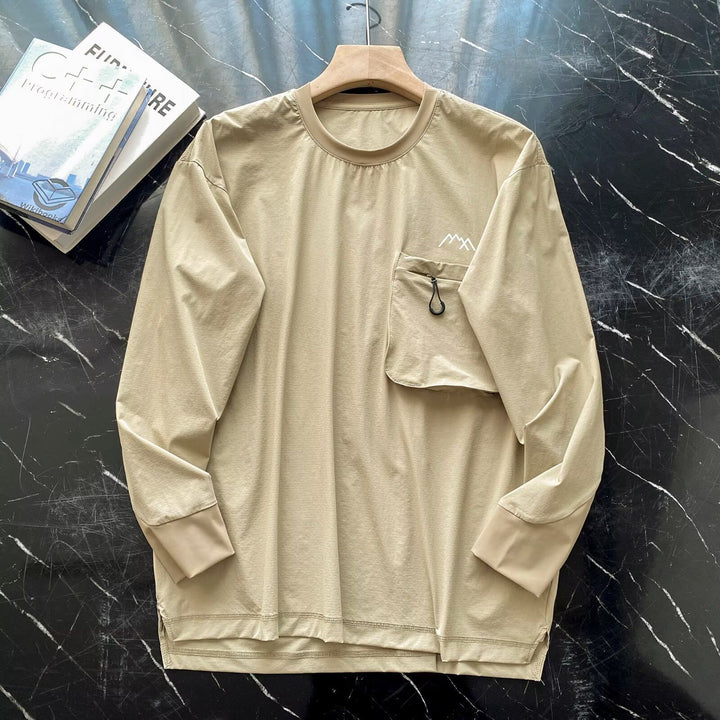 Chemise à manches longues pour femmes avec poche poitrine fonctionnelle Chic & Stil
